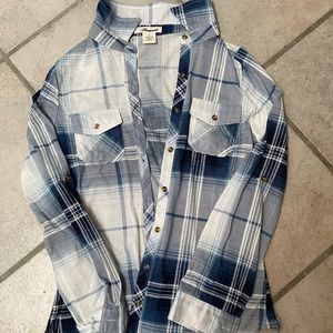 Passport blue flannel